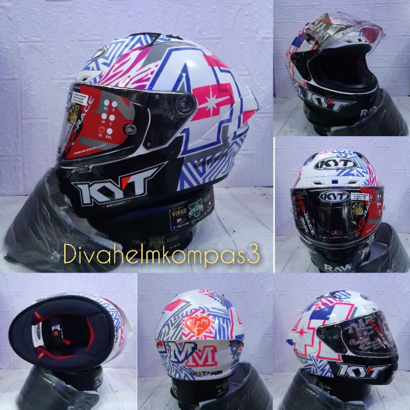 Helm Kyt Nz Race Espargaro Rep 2022/E06 With Sponsor Limited Edition