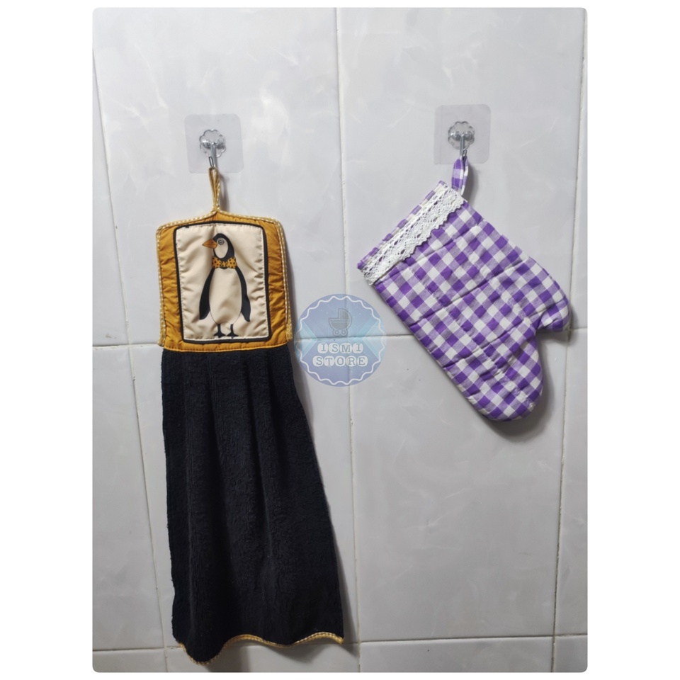 Cantelan Serba Guna / HOOK Gorden - Gordeng Kolong Dapur Tempel Minimalis dari Ismi Store