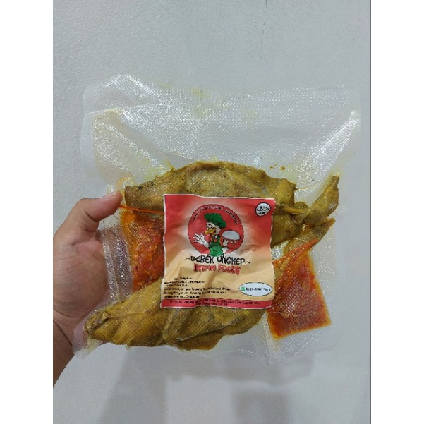 

Bebek Ungkep Enakk 1 ekor siap goreng