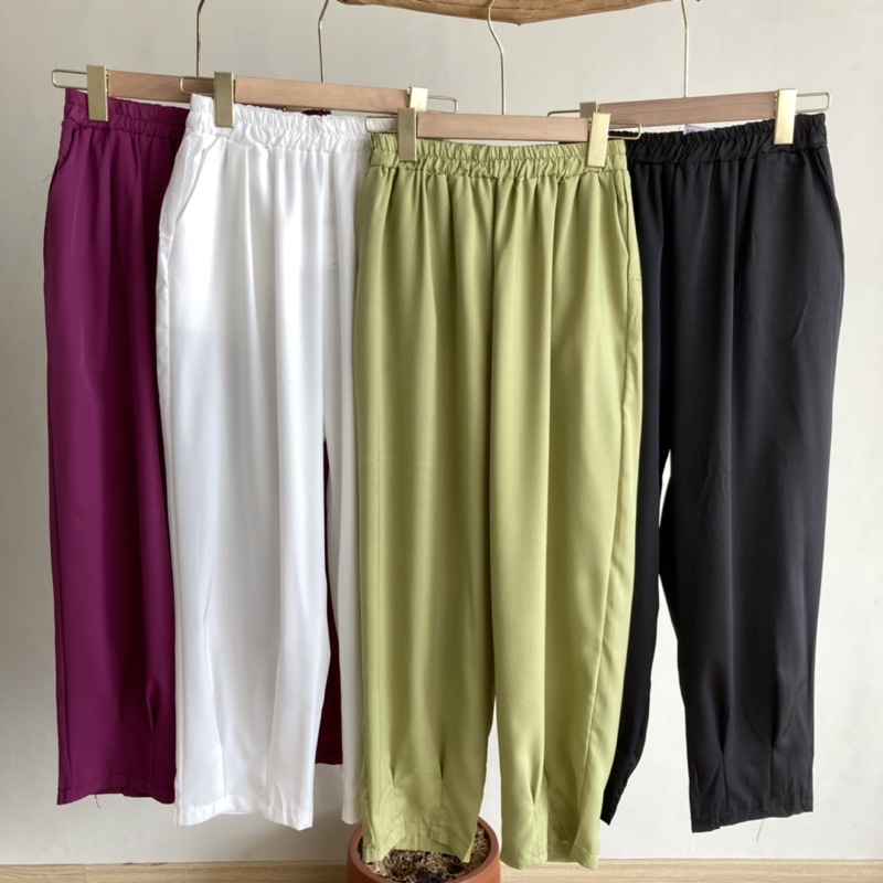 Jiso Pants / Celana Wanita Import