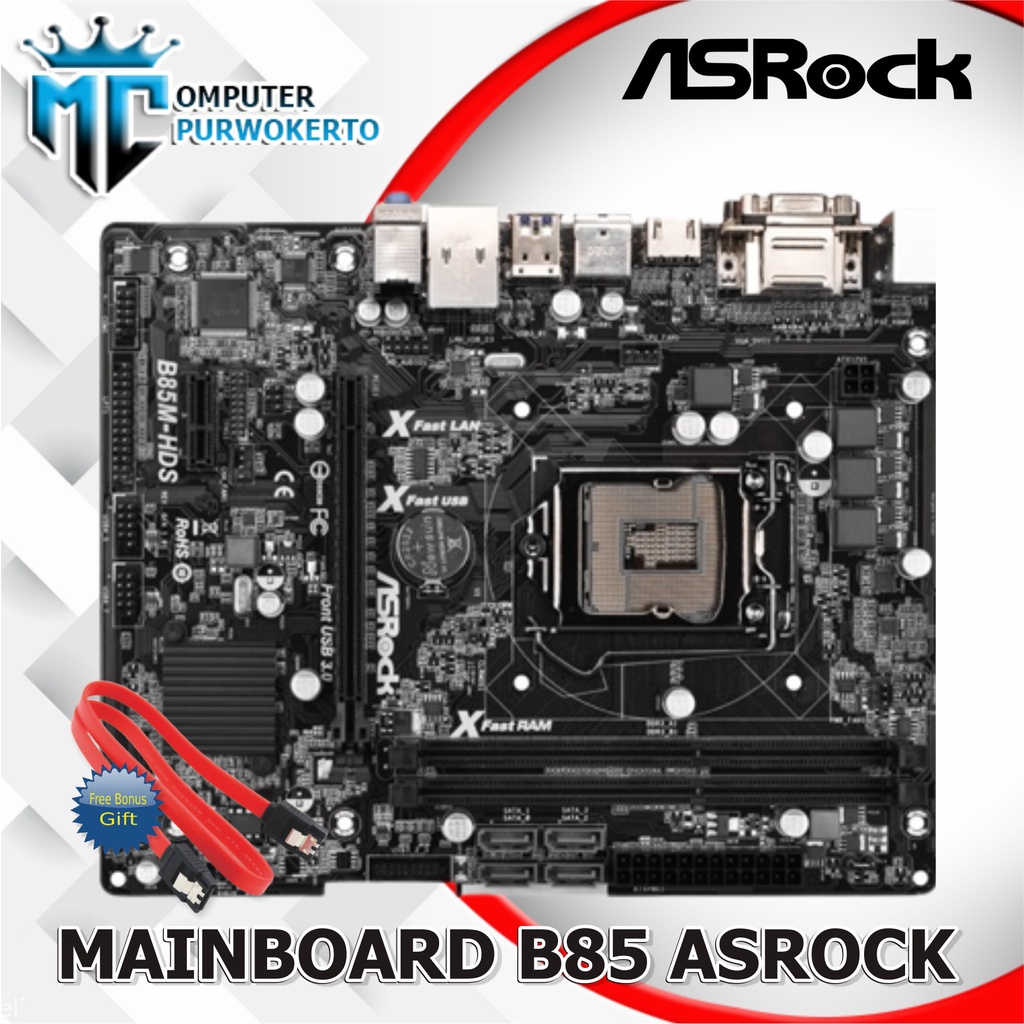 Mobo Intel Lga 1150 B85 Asrock