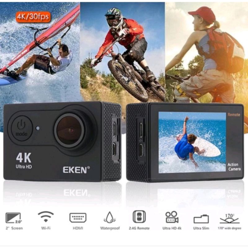 Action camera EKEN original H9R 4K 30fps