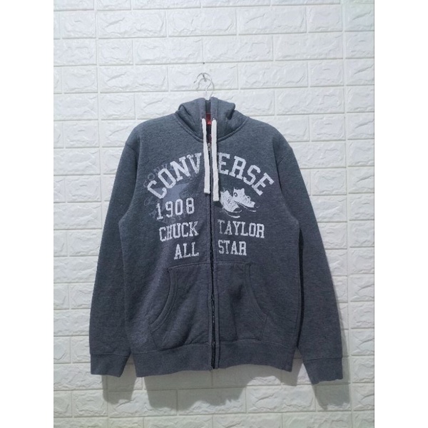 ZIPPER HOODIE SERPA CONVERSE SECOND ORIGINAL
