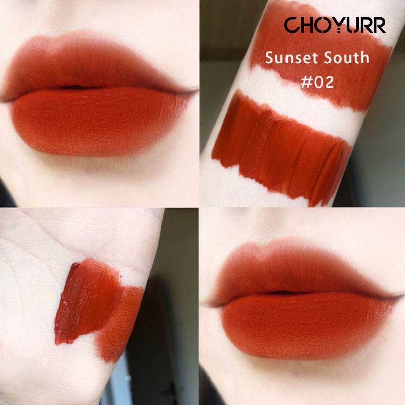 【COD】Lip Glaze Lipstik Matte Lipstik Waterproof Tahan Lama Dan Tahan Air 24 Jam Lipgloss Makeup Soft Yang Tahan Lama Transferproof Korean Import-CH