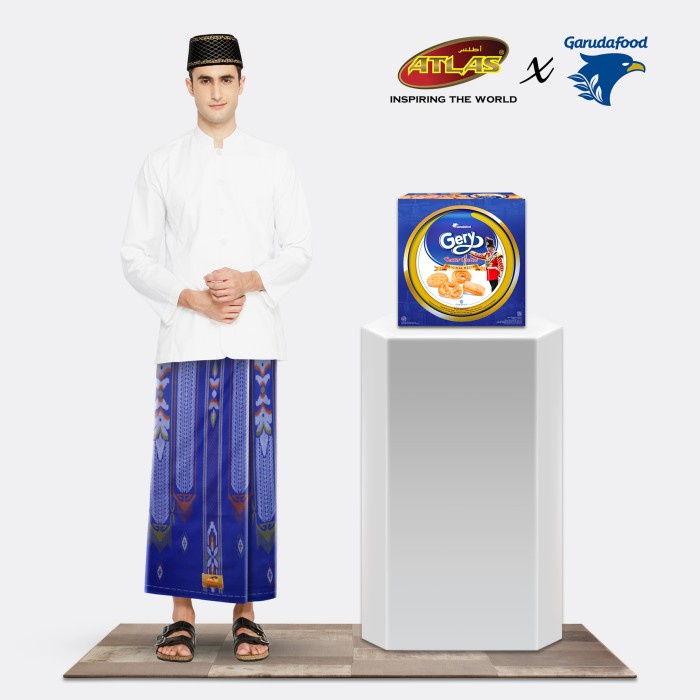 Paket ATLAS Idaman Harmoni dan Hollanda Gery Butter Cookies 450g