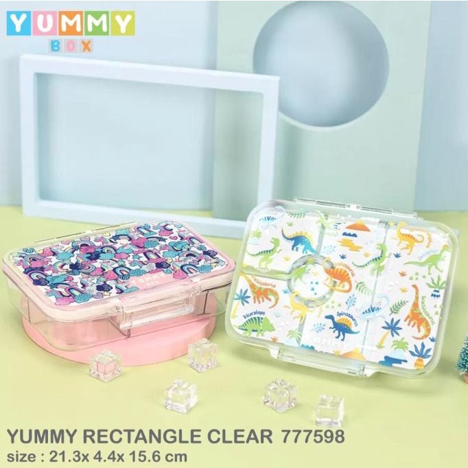 lunch box anak/lunch box smiggle/kotak makan anak/yummy bento/bento