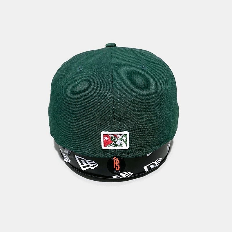 TOPI NEW ERA ORIGINAL 5950 BUFFALO BISONS DARK GREEN UV RED