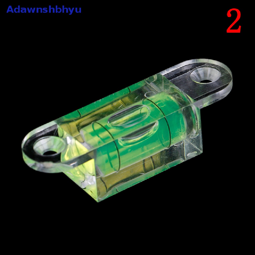 Adhyu Acrylic Square Level Bubble Mini Waterpas Bubble Dengan Lubang Sekrup Telinga ID