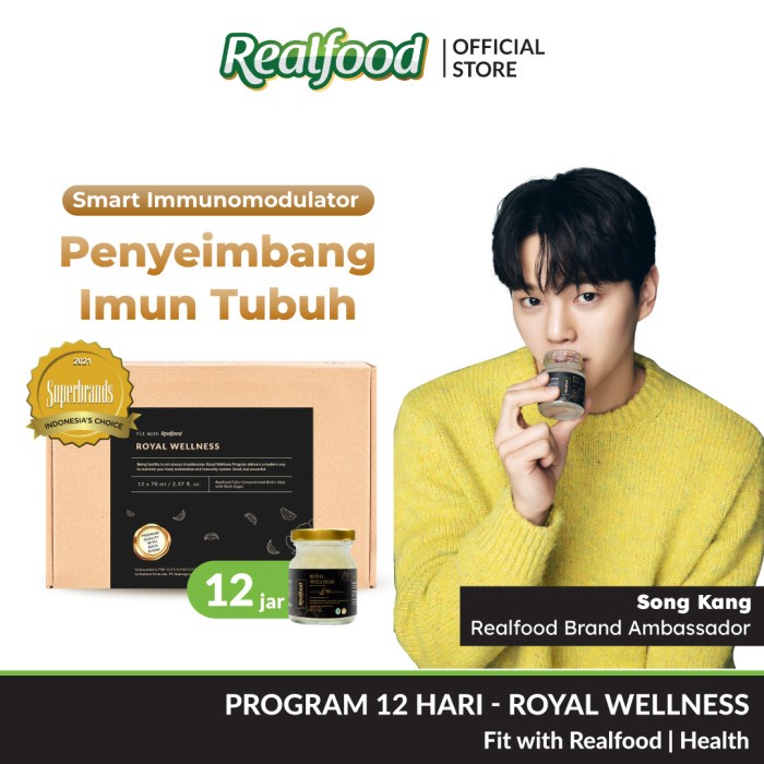 

READY-TO-DRINK-SIAP-MINUM- REALFOOD ROYAL WELLNESS MINUMAN SARANG BURUNG WALET + IMMUNE BOOSTER