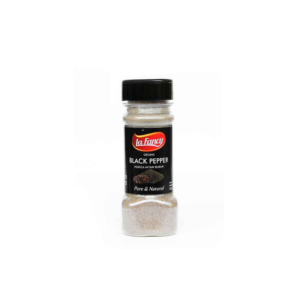 

La Fancy Foods Merica Hitam / Lada Hitam Bubuk 100% Murni 57g