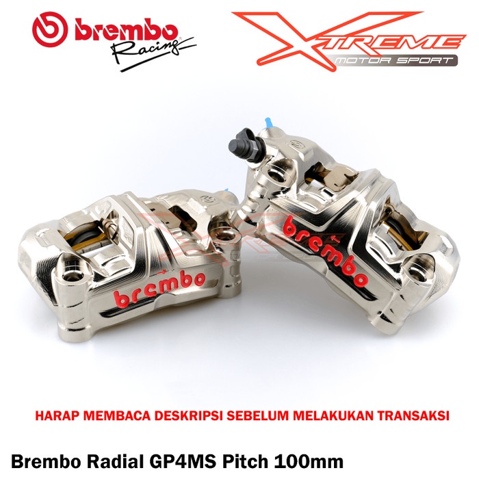 Kaliper Brembo Radial Monoblock Gp4Ms / Gp4Rb 100 Mm Original Brembo #Original