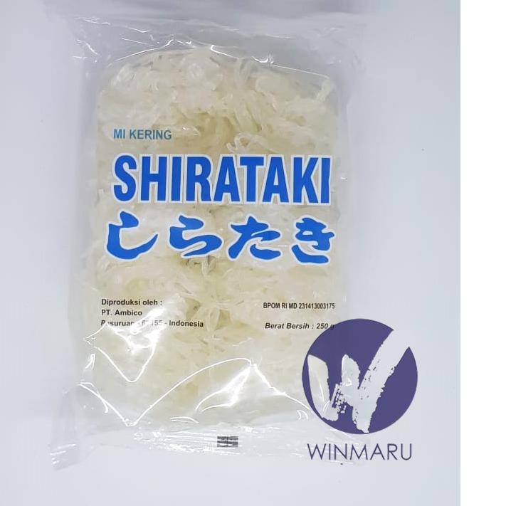 

Terjangkau Mie Shirataki Kering - Shirataki Dry Noodle 250gr ~