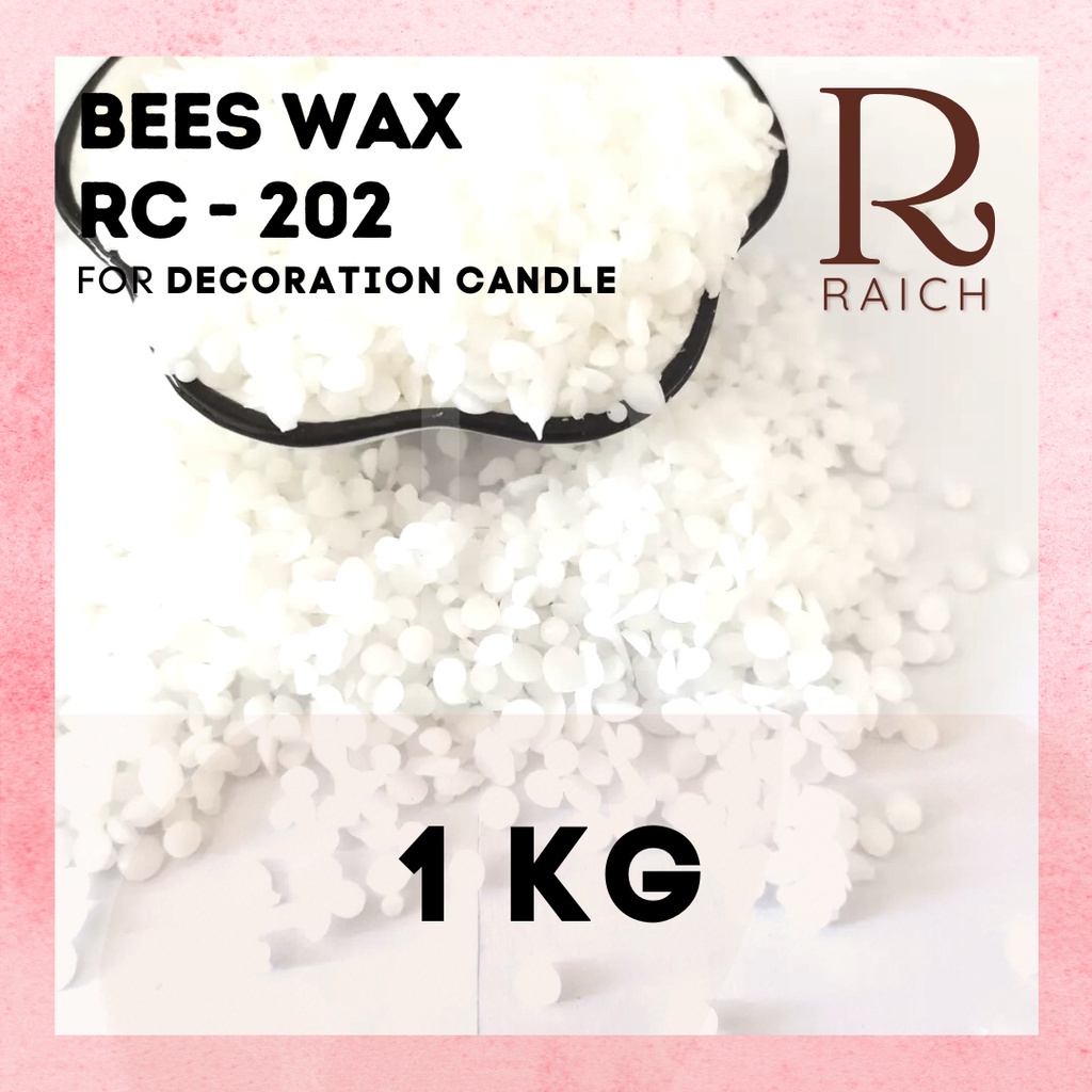 1KG BEESWAX RC-202 / White Bees Wax Cera Alba Cosmetic Bee Wax