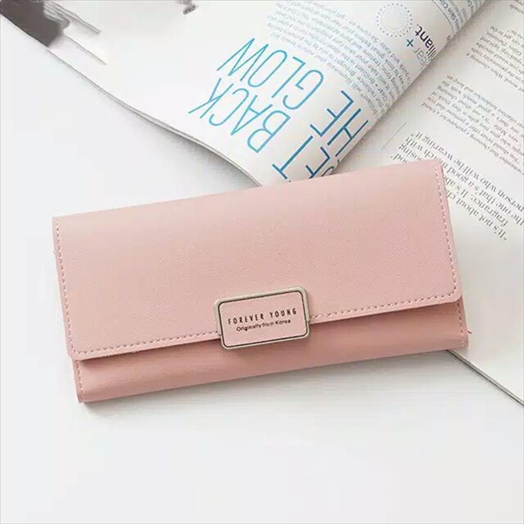 MJS 079 - Wallet / Dompet Wanita Lipat Panjang fashion korea Forever Young