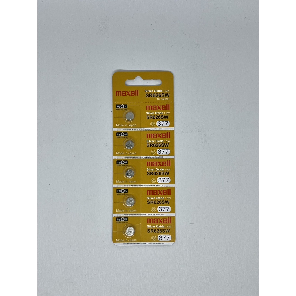 BISA COD !! BATERAI JAM TANGAN MAXELL ORIGINAL JAPAN seri 626 SR626SW 377 377A jam tangan umum harga terjangkau termurah merk MAXEL ORIGINAL