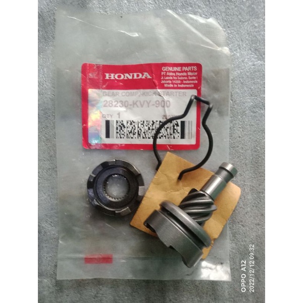 GEAR KICK ENGKOL/SELAH ENGKOL ORIGINAL HONDA KVY BEAT KARBU