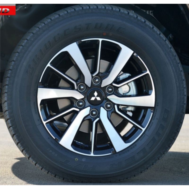 Stiker Velg Pajero Dakar ANPS 2017-2020 untuk 5 velg