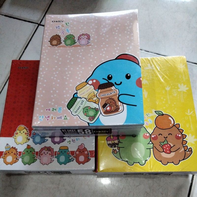 

Buku Tulis Okey 58 Lembar isi 10 buku
