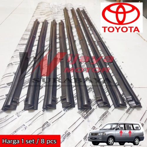Pelipit Kaca Jendela Mobil Kijang New Kapsul. Karet List Kaca Jendela Mobil Kijang New Kapsul