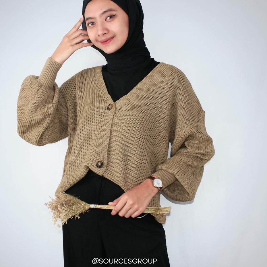 Terbaik VINA KNITTED CARDIGAN