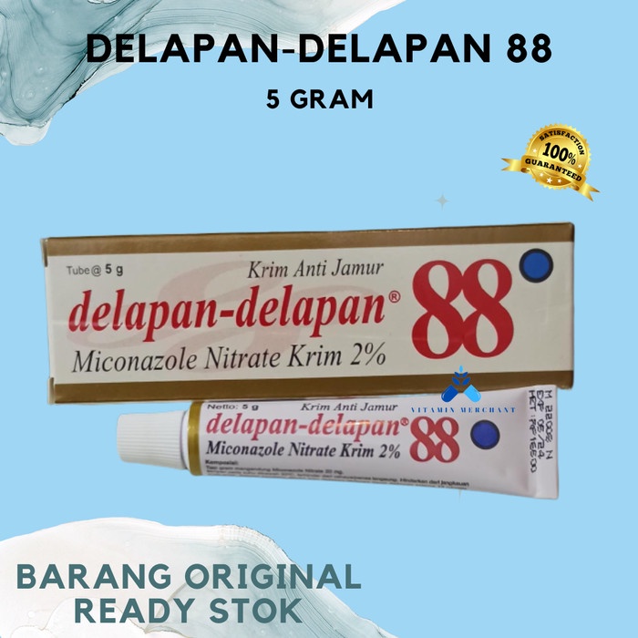 KRIM ANTI JAMUR DELAPAN - DELAPAN 88 5GRAM SALEP 88 SALEP JAMUR 88