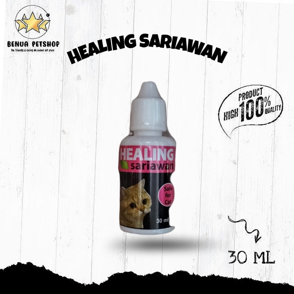 HEALING SARIAWAN OBAT PEREDA SARIAWAN KUCING - 30 ML