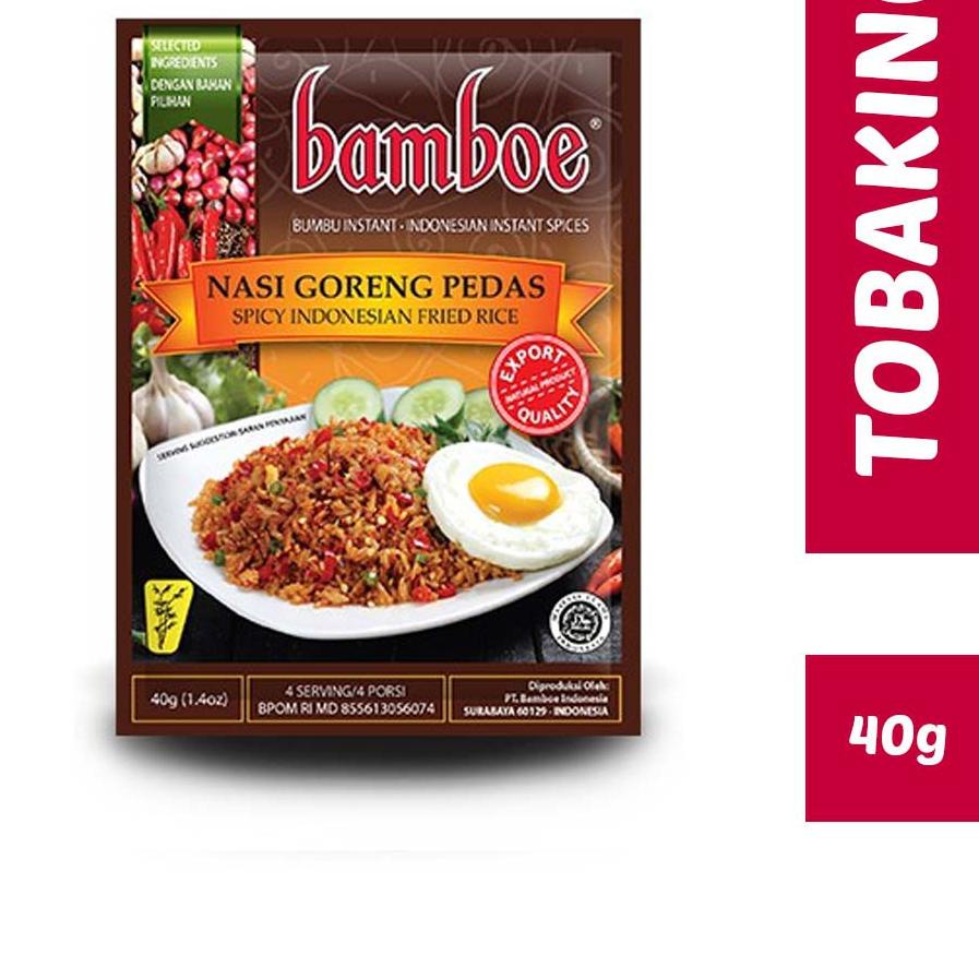 

㊞ Bamboe nasi goreng pedas bumbu instan ㊒