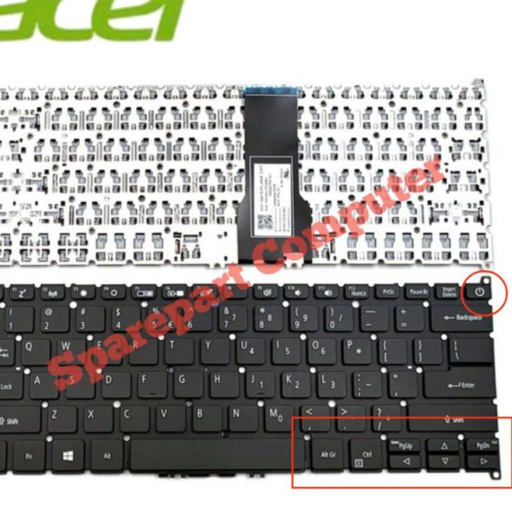 Langsung Kirim Keyboard Laptop Acer Aspire 5 A514-53 A514-52G A514-54 A514-54G Series ON / OF