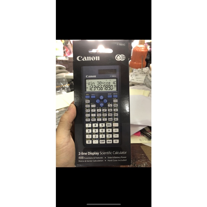 

STOK TERBATAS Kalkulator scientific canon f788sg