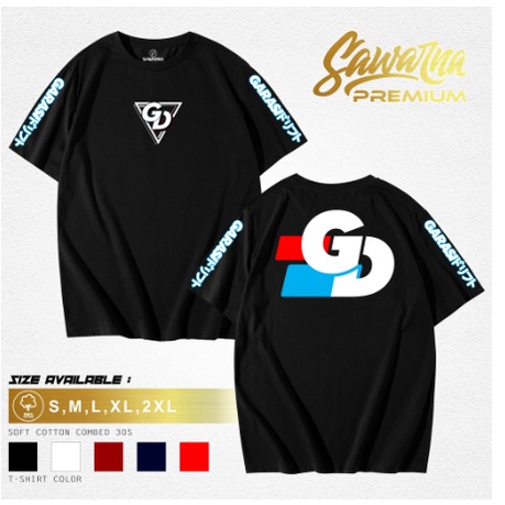 Varieta Black | Garasi Drift Merchandise KAOS BAJU RACING GARASI DRIFT LOGO KAOS DISTRO PRIA WANITA 