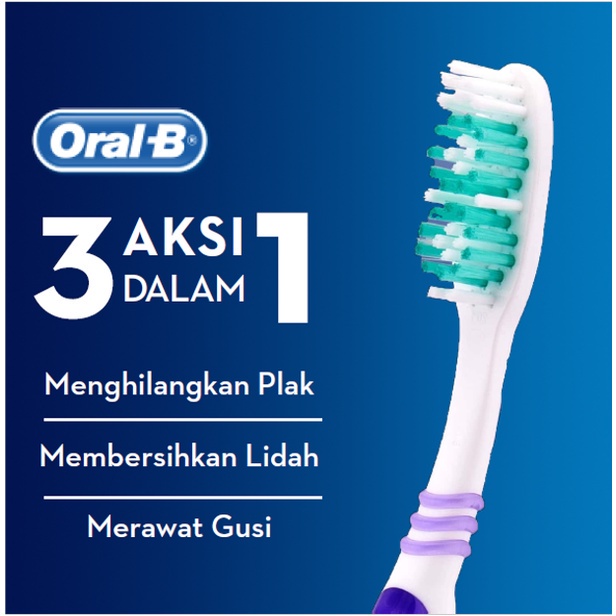 Oral-B Sikat Gigi All Rounder 123 Clean Soft 3s Image 5