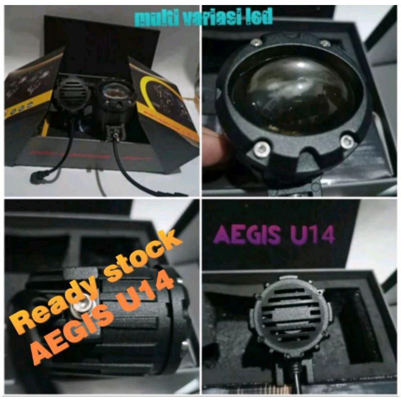 Lampu LED sorot AEGIS U14 cut off motor mobil *)harga per1pcs