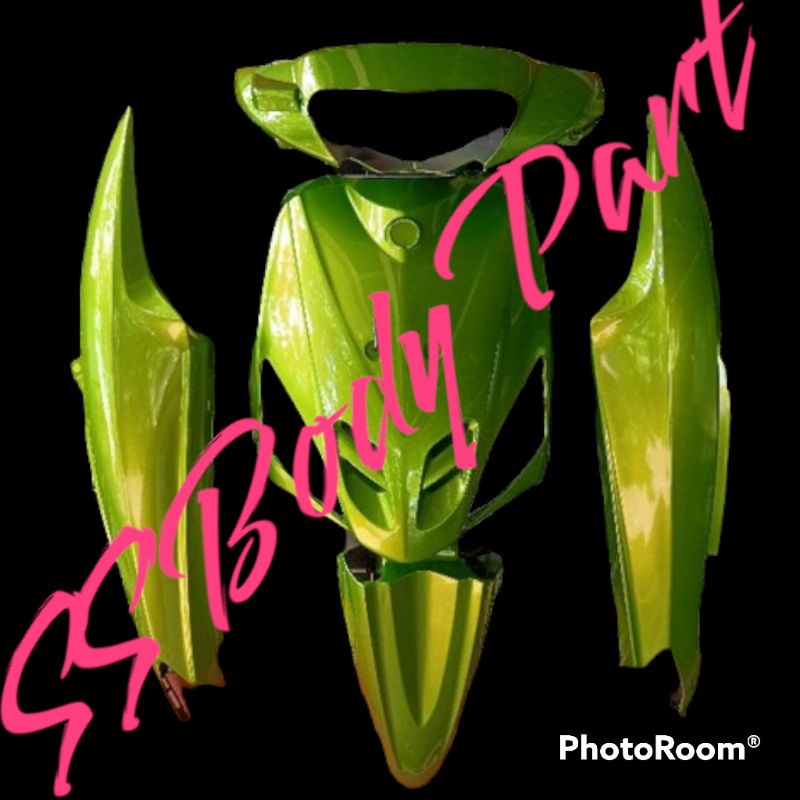 cover full body halus mio sporty hijau