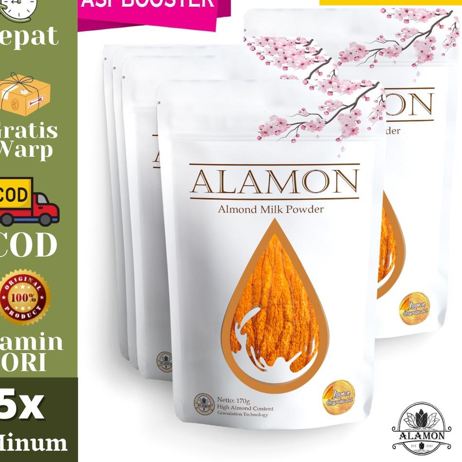 

✨ ALAMON - SUSU ALMOND PELANCAR ASI - NUTRISI IBU MENYUSUI ASI BOOSTER ALMOND MILK !