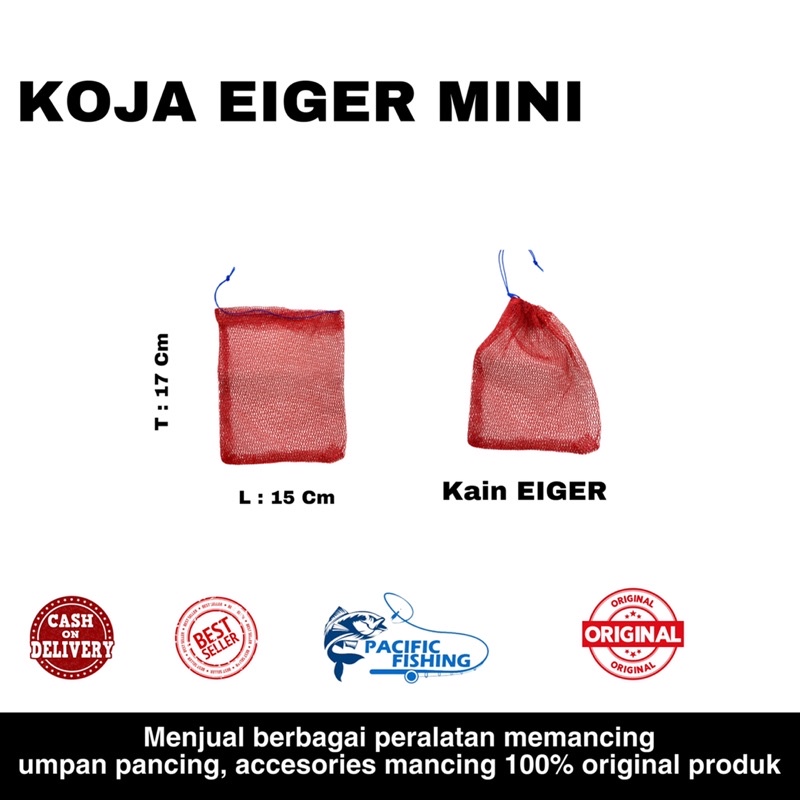 Kepis ikan koja mini