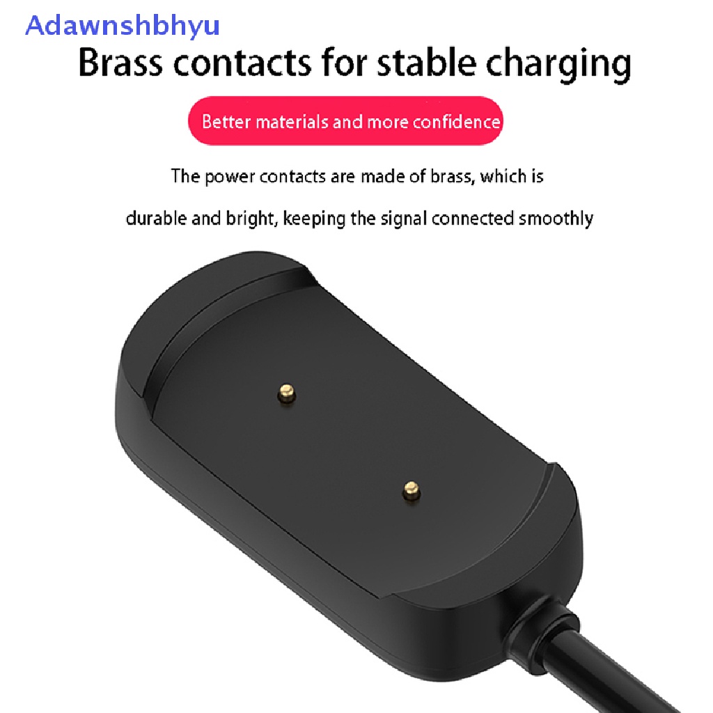 Adhyu Smart Watch USB Charging Cable Untuk Amazfit T-Rex GTR 42mm 47mm Smart Watch GTS USB Charger Cable Wire Accessories ID