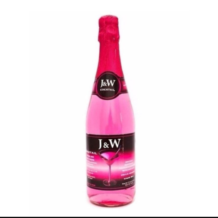 

J&W sparkling pink coctail 750ml