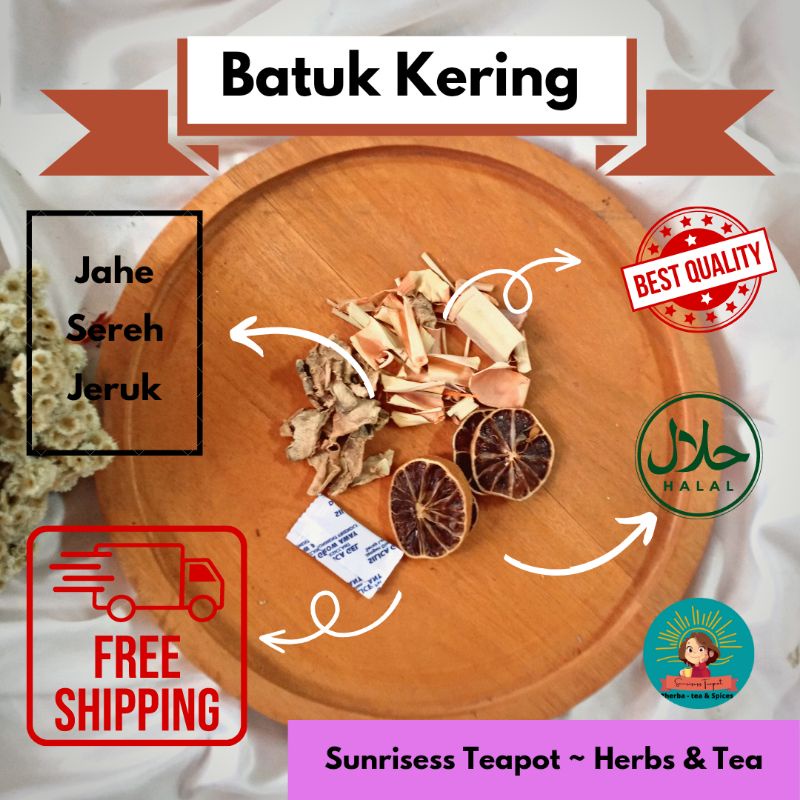 

Ramuan Herbal Batuk - Wedang Jsr Batuk - Batuk Kering Dewasa - Rempah Batuk - Mengobati Batuk Kering - Sunrisess Teapot - Detox