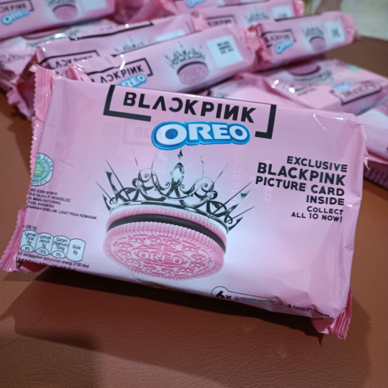 

Oreo Blackpink Limited Edition with Photocard SEGEL bisa pilih nomor kartu / Random (baca deskripsi)