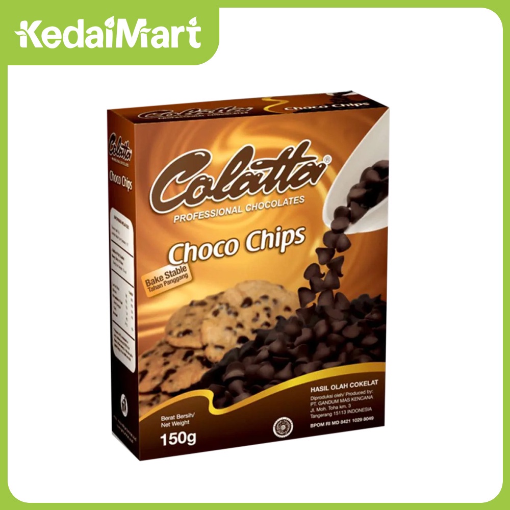 

Colatta Choco Chips 150 Gram