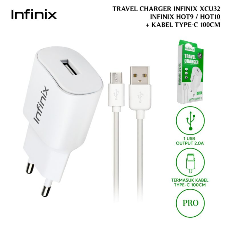 CHARGER INFINITE MICRO TYPE-C ORIGINAL FAST CHARGING