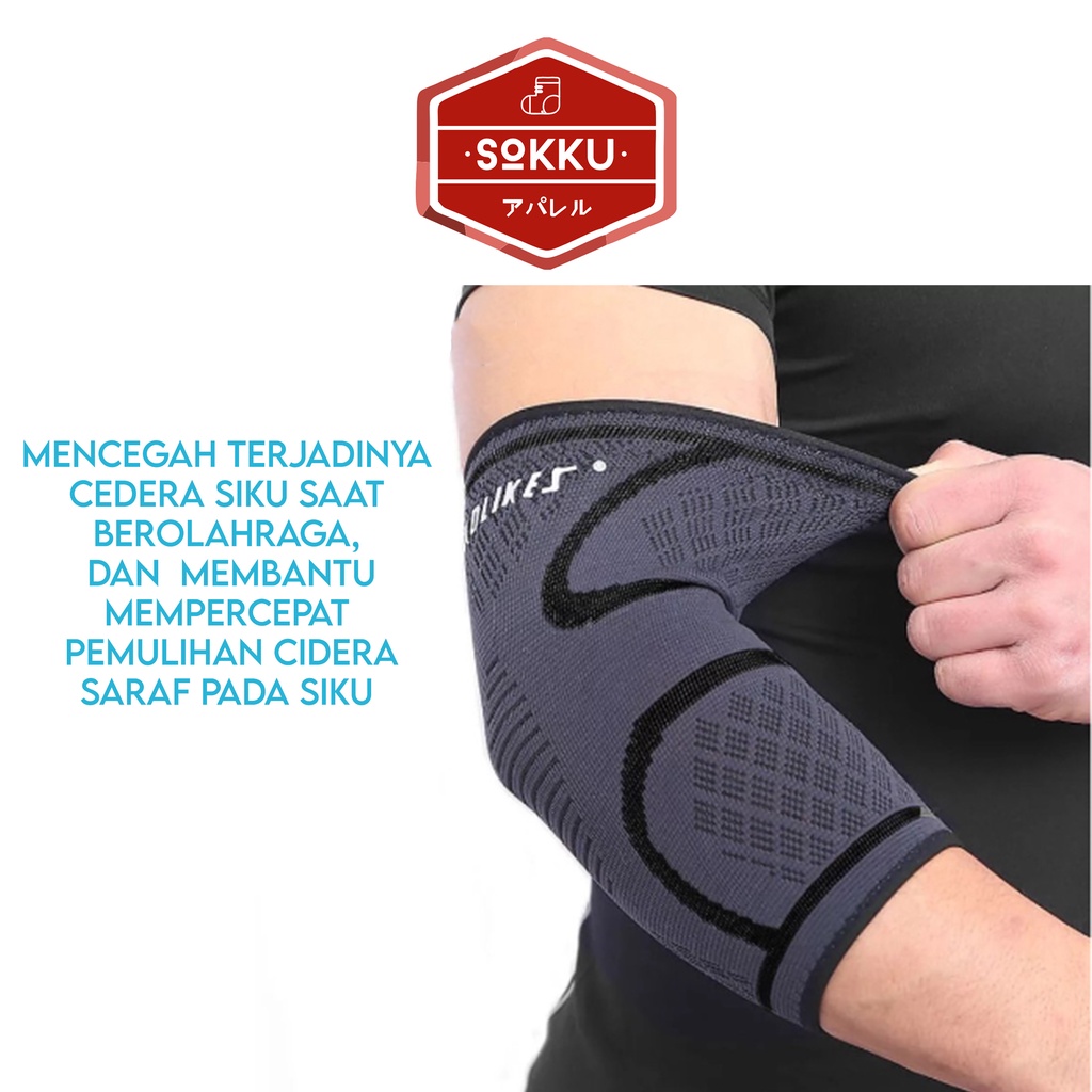 Pelindung Siku Elbow Support Deker Pad Protector Brace Lengan Tangan