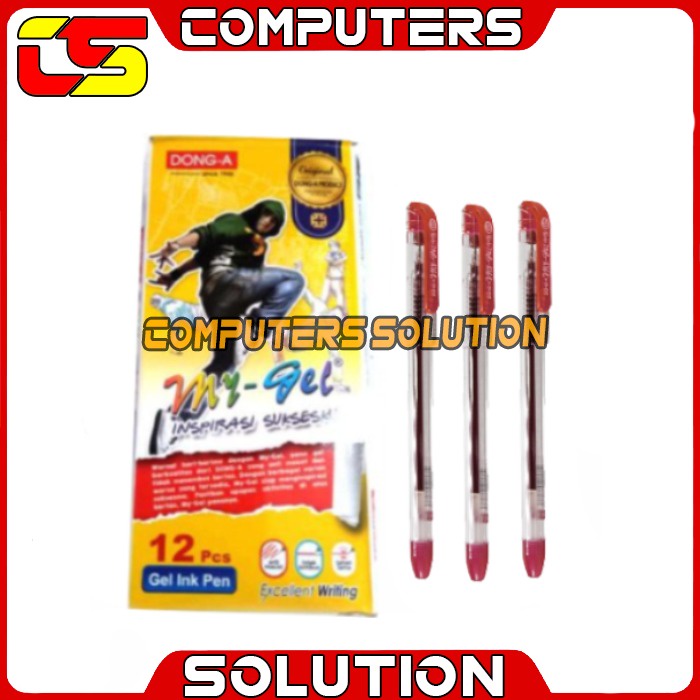 

Pulpen My Gel Red / KTK