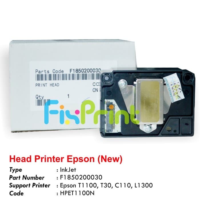 Original Print Head Epson L1300 T1100 Printhead Printer L-1300 T30