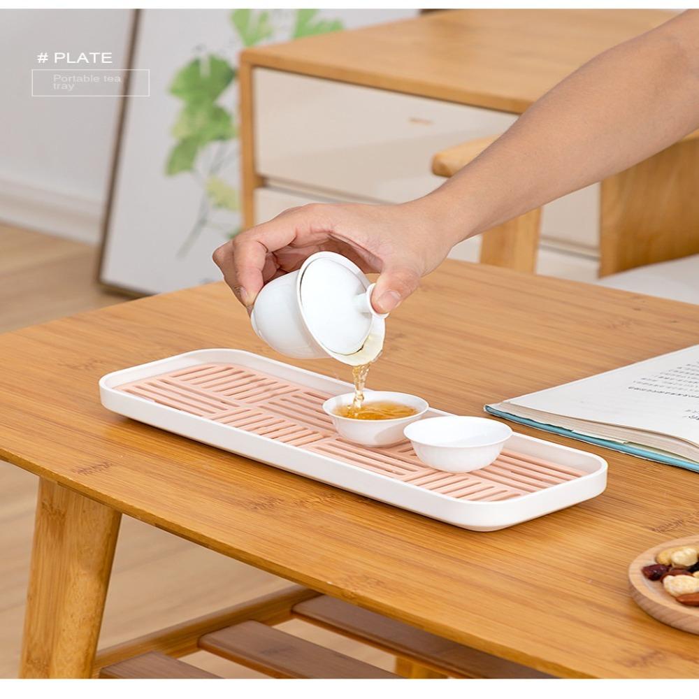 Solighter Removable Wastafel Sabun Organzier Kapasitas Besar Permen Sayuran Tray Lemari Dapur Piring Dapur Penyimpanan Kamar Mandi Nampan Penyimpanan