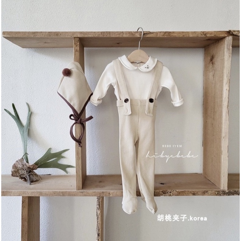 Dudu overall set bayi leging bayi set