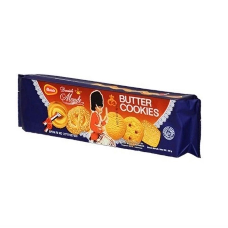 

Monde BUTTER COOKIES 90 Gram Danish Monde