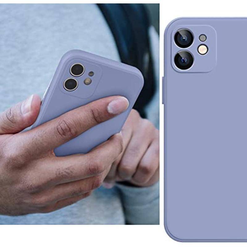 IPHONE Untuk iPhone14 13 12 11 Pro Max Plus Case Slim Silikon Cair Full Tertutup Soft Gel Karet Cover Untuk iPhone14 iPhone13