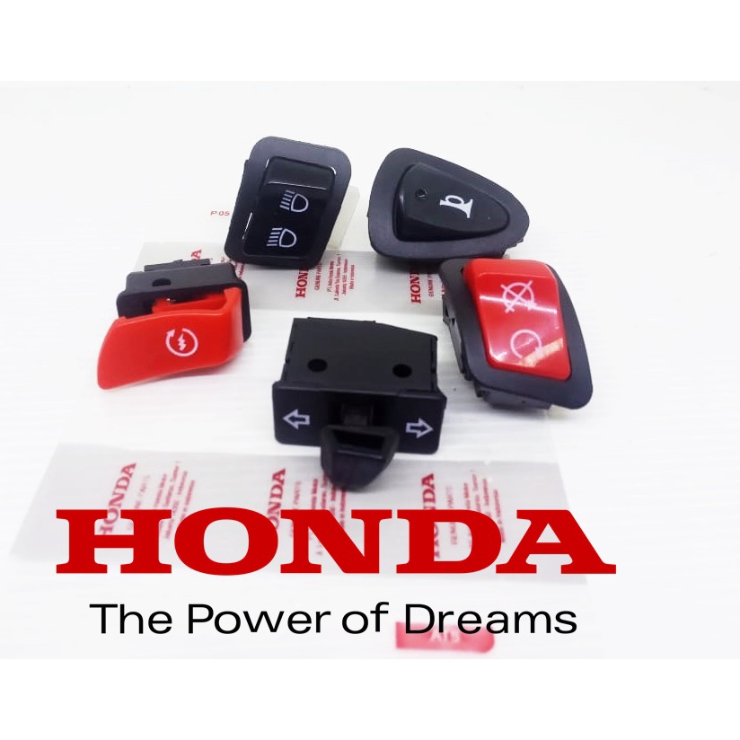 TOMBOL SAKLAR SET NON LED IDLING STOP ISS ALL NEW BEAT ESP ECO FI/VARIO 125 INJEKSI PLUS VIETNAM ENG