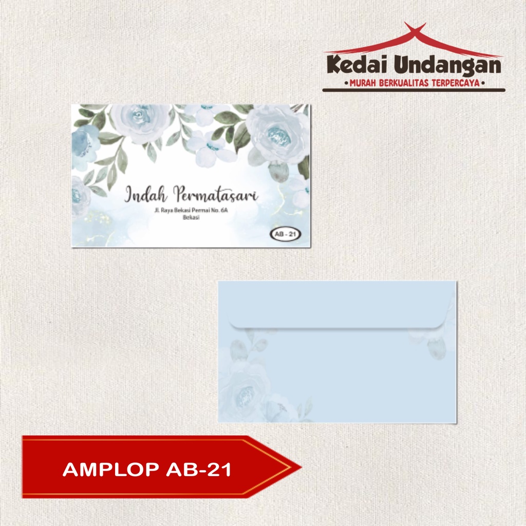 

Amplop Falah AB 21 Terbaru Tanpa Cetak Isi 50pcs